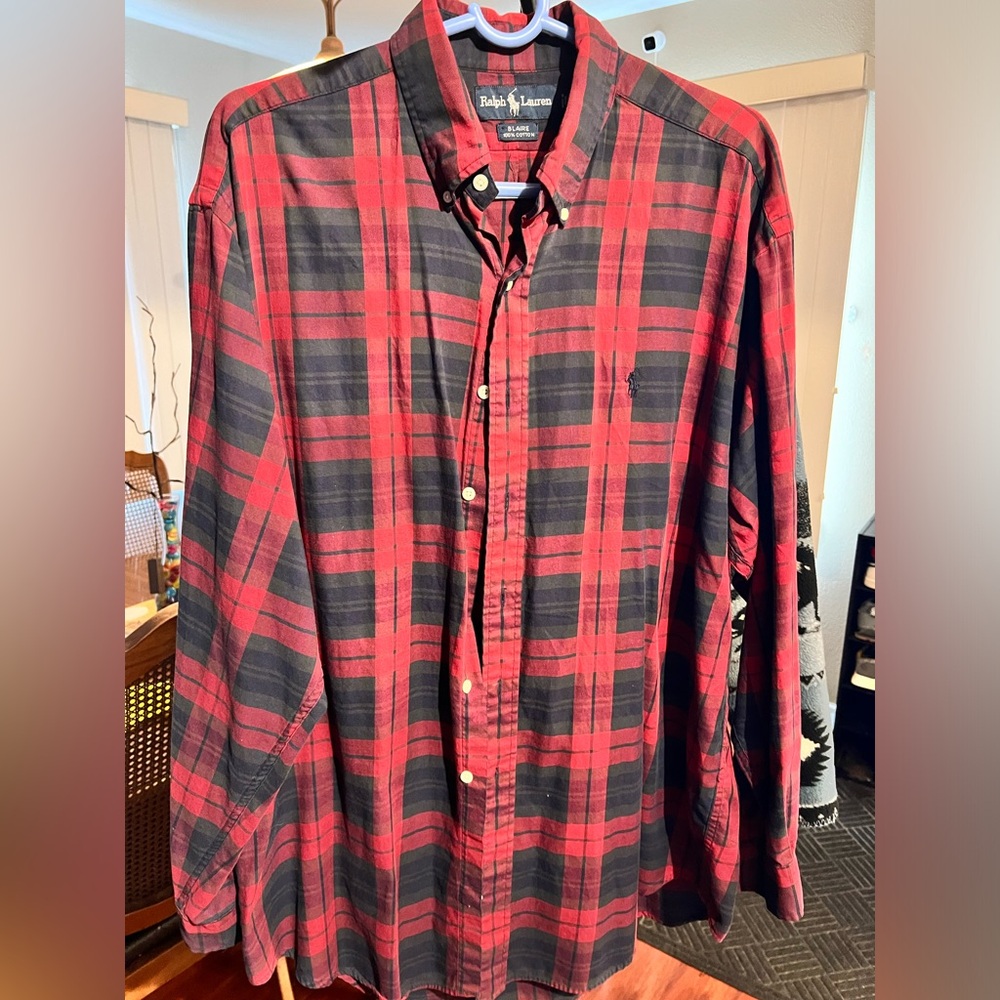 Men’s Ralph Lauren Blair Button Up Shirt Large